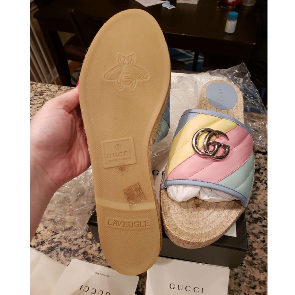 New Auth Gucci Marmont Sz 40 Slides! - Picture 7 of 11